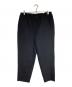 COMME des GARCONS HOMME DEUX（コムデギャルソン オム ドゥ）の古着「ウールギャバイージーパンツ/Wool Gabardine Easy Pants」｜ブラック