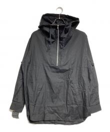 COMME des GARCONS HOMME DEUX（コムデギャルソン オム ドゥ）の古着「ジップフードシャツ/Zip Food Shirt」｜ブラック