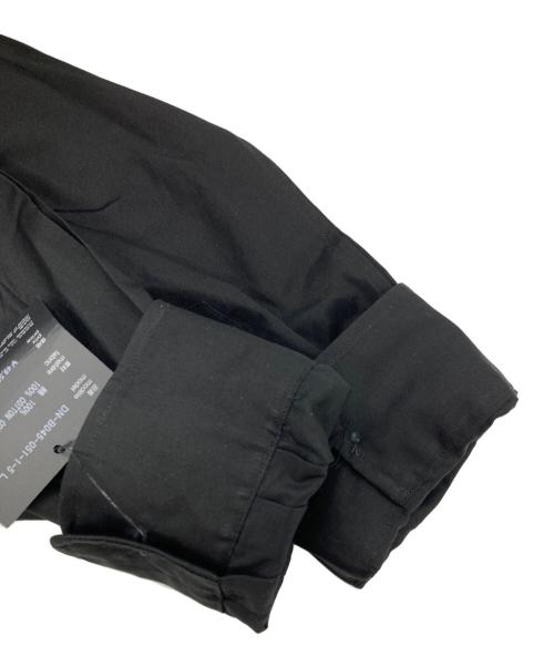 COMME des GARCONS HOMME DEUX（コムデギャルソン オム ドゥ）COMME des GARCONS HOMME DEUX (コムデギャルソン オム ドゥ) ジップフードシャツ/Zip Food Shirt ブラック サイズ:Lの古着・服飾アイテム