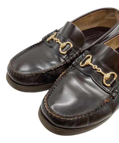 PARABOOT（パラブーツ）PARABOOT (パラブーツ) UNITED ARROWS (ユナイテッドアローズ) 別注ビットローファー/Bit loafers ブラウン サイズ:3の古着・服飾アイテム