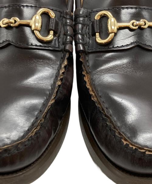 PARABOOT（パラブーツ）PARABOOT (パラブーツ) UNITED ARROWS (ユナイテッドアローズ) 別注ビットローファー/Bit loafers ブラウン サイズ:3の古着・服飾アイテム