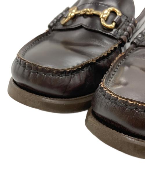 PARABOOT（パラブーツ）PARABOOT (パラブーツ) UNITED ARROWS (ユナイテッドアローズ) 別注ビットローファー/Bit loafers ブラウン サイズ:3の古着・服飾アイテム