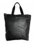 Jean Paul GAULTIER（ジャンポールゴルチェ）の古着「タイポグラフィエンボストートバッグ/ypography Embossed Tote Bag」｜ブラック