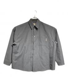 MARNI（マルニ）の古着「ウールトロピカルシャツ/Wool Tropical Shirt」｜グレー