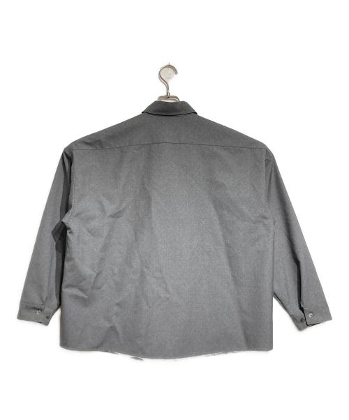 MARNI（マルニ）MARNI (マルニ) ウールトロピカルシャツ/Wool Tropical Shirt グレー サイズ:44の古着・服飾アイテム