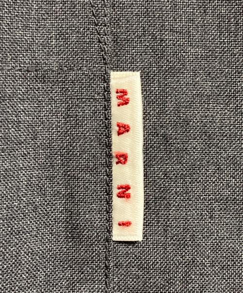 MARNI（マルニ）MARNI (マルニ) ウールトロピカルシャツ/Wool Tropical Shirt グレー サイズ:44の古着・服飾アイテム