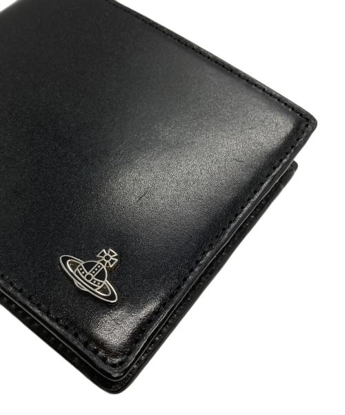 Vivienne Westwood（ヴィヴィアンウエストウッド）Vivienne Westwood (ヴィヴィアンウエストウッド) 2つ折り財布/Bifold wallet ブラックの古着・服飾アイテム