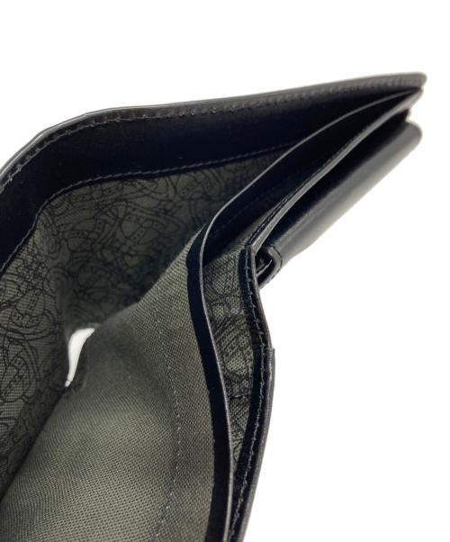 Vivienne Westwood（ヴィヴィアンウエストウッド）Vivienne Westwood (ヴィヴィアンウエストウッド) 2つ折り財布/Bifold wallet ブラックの古着・服飾アイテム