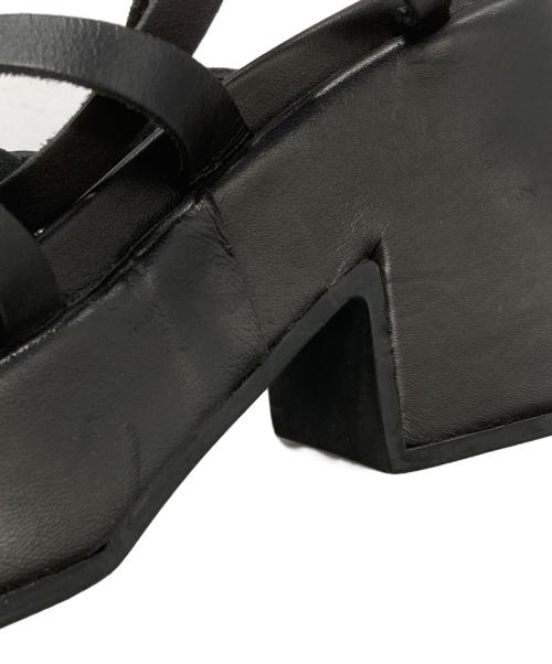 GANNI（ガニー）Ganni (ガニー) プラットフォームサンダル/Platform Sandals ブラック サイズ:37の古着・服飾アイテム