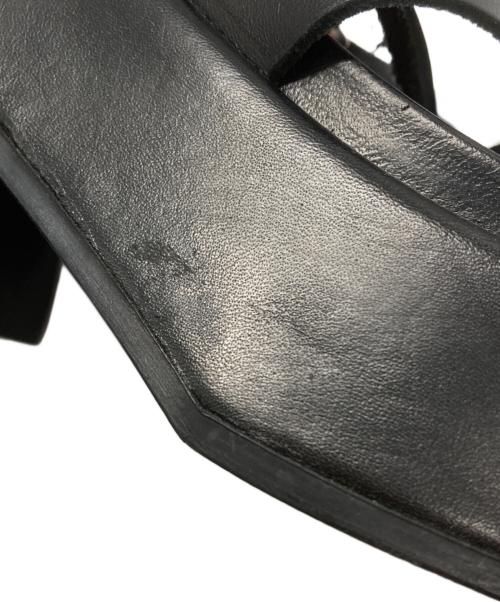 GANNI（ガニー）Ganni (ガニー) プラットフォームサンダル/Platform Sandals ブラック サイズ:37の古着・服飾アイテム
