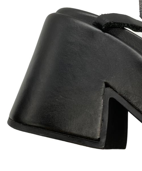 GANNI（ガニー）Ganni (ガニー) プラットフォームサンダル/Platform Sandals ブラック サイズ:37の古着・服飾アイテム