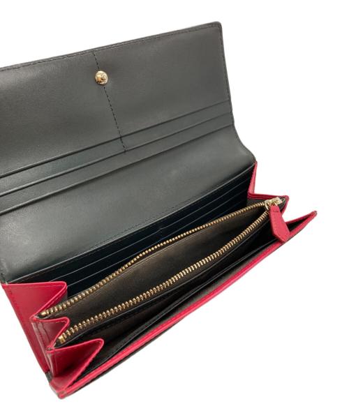 PAUL SMITH（ポールスミス）PAUL SMITH (ポールスミス) 長財布/Long wallet グレー×ピンクの古着・服飾アイテム