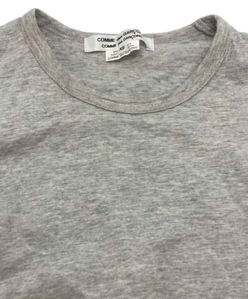 COMME des GARCONS COMME des GARCONS（コムデギャルソン コムデギャルソン）COMME des GARCONS COMME des GARCONS (コムデギャルソン コムデギャルソン) サイドジップカットソー/side-zip T-shirt グレー サイズ:XSの古着・服飾アイテム