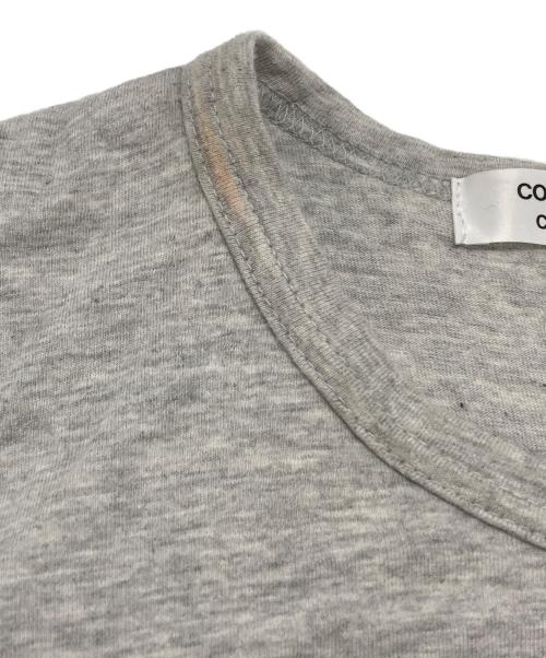 COMME des GARCONS COMME des GARCONS（コムデギャルソン コムデギャルソン）COMME des GARCONS COMME des GARCONS (コムデギャルソン コムデギャルソン) サイドジップカットソー/side-zip T-shirt グレー サイズ:XSの古着・服飾アイテム