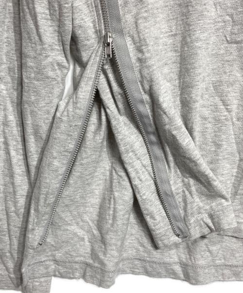 COMME des GARCONS COMME des GARCONS（コムデギャルソン コムデギャルソン）COMME des GARCONS COMME des GARCONS (コムデギャルソン コムデギャルソン) サイドジップカットソー/side-zip T-shirt グレー サイズ:XSの古着・服飾アイテム