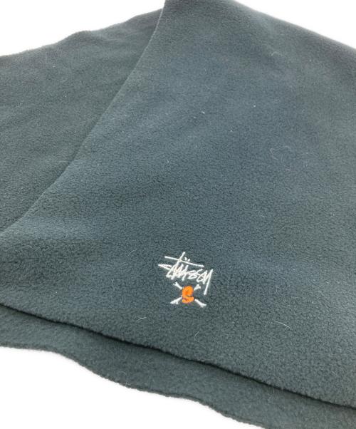 stussy（ステューシー）stussy (ステューシー) ロゴマフラー グレーの古着・服飾アイテム