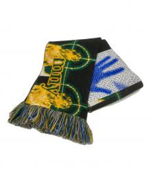 MONTMARTRE NEW YORK（モンマルトル ニューヨーク）の古着「Locked Scarf/ロックド・スカーフ」｜グリーン