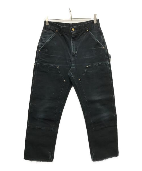 CarHartt（カーハート）CarHartt (カーハート) ダブルニーワークパンツ ブラック サイズ:SIZE W31相当の古着・服飾アイテム
