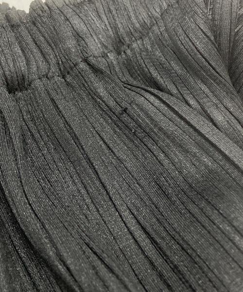 PLEATS PLEASE（プリーツプリーズ）PLEATS PLEASE (プリーツプリーズ) プリーツショートパンツ/pleated shorts ブラック サイズ:5の古着・服飾アイテム