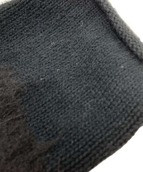 Y's（ワイズ）Y's (ワイズ) 切替ニットカーディガン/patchwork knit cardigan ブラック サイズ:2の古着・服飾アイテム