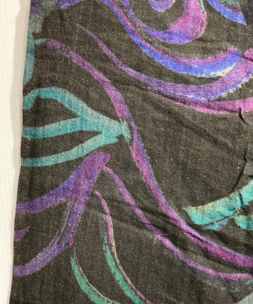 Yohji Yamamoto pour homme（ヨウジヤマモト プールオム）Yohji Yamamoto pour homme (ヨウジヤマモト プールオム) 総柄リネンクロップドパンツ/Printed linen cropped pants オリーブ サイズ:3の古着・服飾アイテム