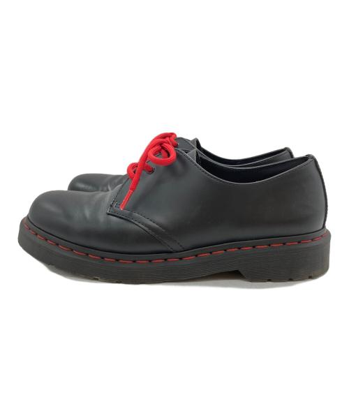 Dr.Martens（ドクターマーチン）Dr.Martens (ドクターマーチン) 1461 レッドステッチ 3 ホール シューズ/1461 RED STITCH 3 EYE SHOE ブラック サイズ:UK9(28㎝)の古着・服飾アイテム
