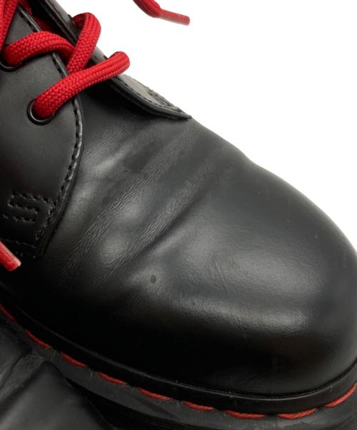 Dr.Martens（ドクターマーチン）Dr.Martens (ドクターマーチン) 1461 レッドステッチ 3 ホール シューズ/1461 RED STITCH 3 EYE SHOE ブラック サイズ:UK9(28㎝)の古着・服飾アイテム