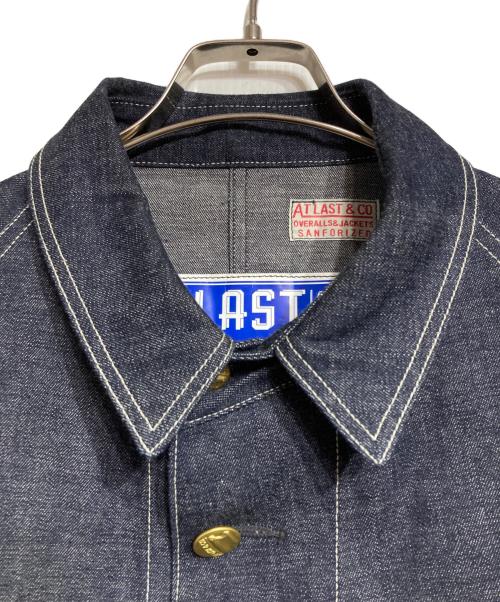 ATLAST & CO（アットラスト）ATLAST & CO (アットラスト) 755 CHORE COAT/チョアコート インディゴ サイズ:38の古着・服飾アイテム