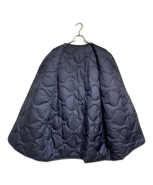 nanamica（ナナミカ）nanamica (ナナミカ) Reversible Down Coat/リバーシブルダウンコート ネイビー サイズ:Sの古着・服飾アイテム