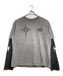 KUSIKOHC（クシコック）の古着「gimp longsleeve tee/ギンプロングスリーブT」｜グレー