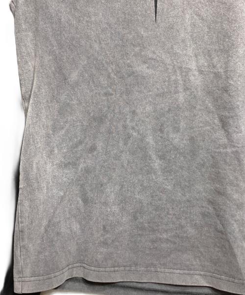 KUSIKOHC（クシコック）KUSIKOHC (クシコック) gimp longsleeve tee/ギンプロングスリーブT グレー サイズ:Mの古着・服飾アイテム