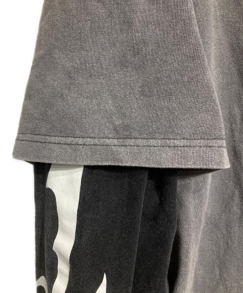 KUSIKOHC（クシコック）KUSIKOHC (クシコック) gimp longsleeve tee/ギンプロングスリーブT グレー サイズ:Mの古着・服飾アイテム