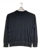 sacaiサカイ）の古着「Cashmere Knit Pullover/カシミヤニットプルオーバー」｜ブラック