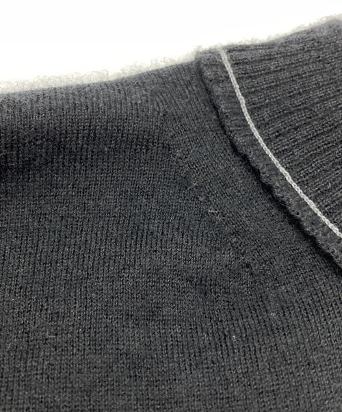 sacai（サカイ）sacai (サカイ) Cashmere Knit Pullover/カシミヤニットプルオーバー ブラック サイズ:4の古着・服飾アイテム