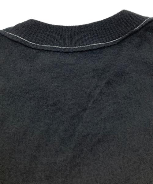 sacai（サカイ）sacai (サカイ) Cashmere Knit Pullover/カシミヤニットプルオーバー ブラック サイズ:4の古着・服飾アイテム