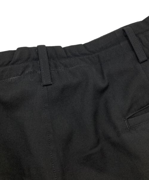 Y's for men（ワイズフォーメン）Y's for men (ワイズフォーメン) WOOL GABADINE TACK WIDE PANTS/ウールギャバジンタックワイドパンツ ブラック サイズ:3の古着・服飾アイテム