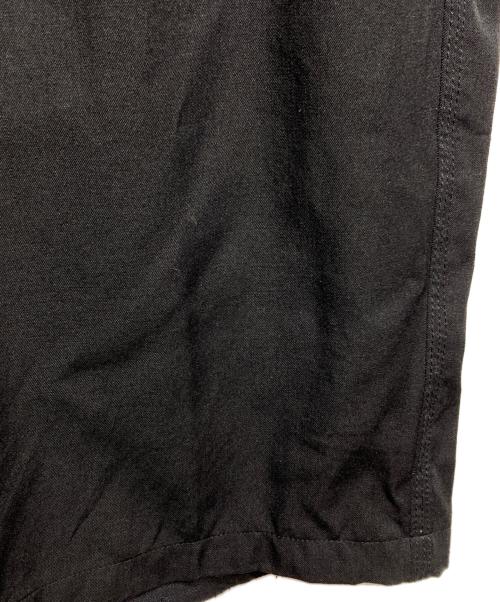 Y's for men（ワイズフォーメン）Y's for men (ワイズフォーメン) WOOL GABADINE TACK WIDE PANTS/ウールギャバジンタックワイドパンツ ブラック サイズ:3の古着・服飾アイテム