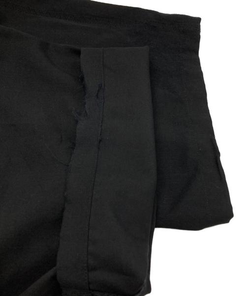 Y's for men（ワイズフォーメン）Y's for men (ワイズフォーメン) WOOL GABADINE TACK WIDE PANTS/ウールギャバジンタックワイドパンツ ブラック サイズ:3の古着・服飾アイテム