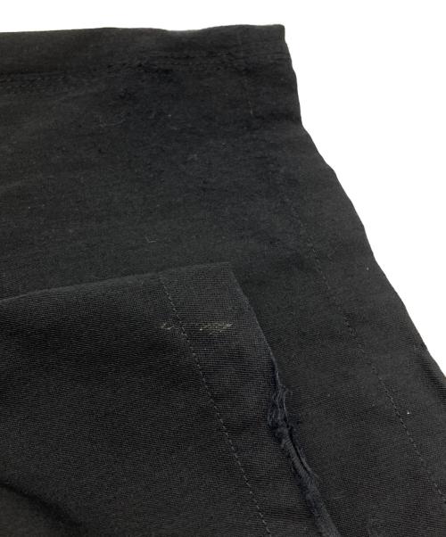Y's for men（ワイズフォーメン）Y's for men (ワイズフォーメン) WOOL GABADINE TACK WIDE PANTS/ウールギャバジンタックワイドパンツ ブラック サイズ:3の古着・服飾アイテム