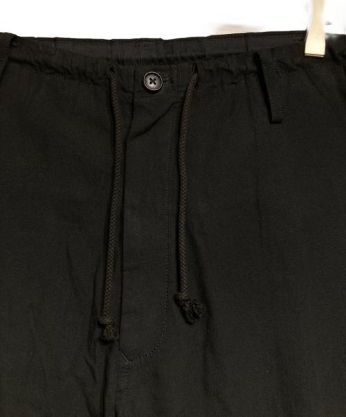 Y's for men（ワイズフォーメン）Y's for men (ワイズフォーメン) STRING PANTS WITH COTTON LINEN/ストリングパンツウィズコットンリネン ブラック サイズ:1の古着・服飾アイテム