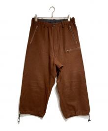 Y's for men（ワイズフォーメン）の古着「クロップドウールパンツ」｜ブラウン