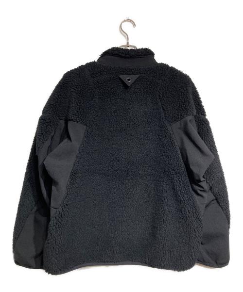 WHITE MOUNTAINEERING（ホワイトマウンテ二アニング）WHITE MOUNTAINEERING (ホワイトマウンテ二アニング) リサイクルフリースボアジャケット ブラック サイズ:2の古着・服飾アイテム