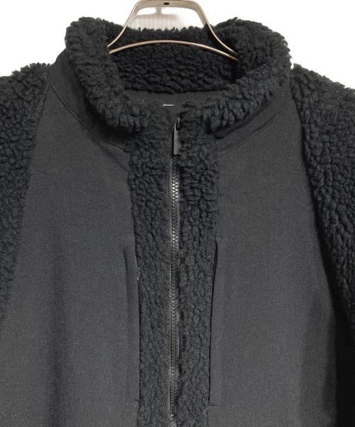 WHITE MOUNTAINEERING（ホワイトマウンテ二アニング）WHITE MOUNTAINEERING (ホワイトマウンテ二アニング) リサイクルフリースボアジャケット ブラック サイズ:2の古着・服飾アイテム