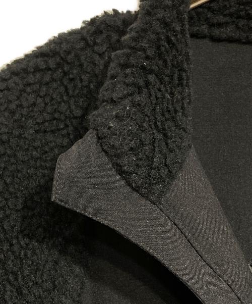 WHITE MOUNTAINEERING（ホワイトマウンテ二アニング）WHITE MOUNTAINEERING (ホワイトマウンテ二アニング) リサイクルフリースボアジャケット ブラック サイズ:2の古着・服飾アイテム
