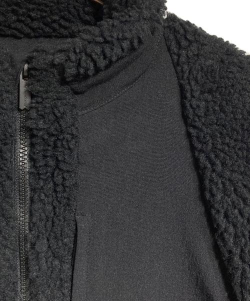 WHITE MOUNTAINEERING（ホワイトマウンテ二アニング）WHITE MOUNTAINEERING (ホワイトマウンテ二アニング) リサイクルフリースボアジャケット ブラック サイズ:2の古着・服飾アイテム