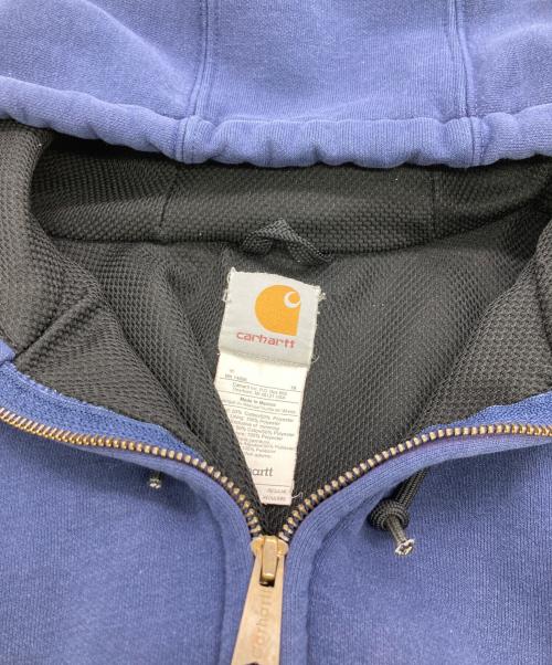 CarHartt（カーハート）CarHartt (カーハート) ダブルフェイスジップパーカー ネイビー サイズ:XLの古着・服飾アイテム