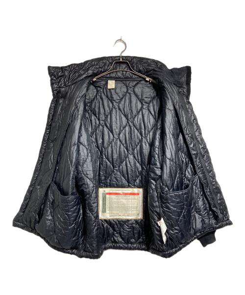 N.HOOLYWOOD（エヌ ハリウッド）N.HOOLYWOOD (エヌ ハリウッド) HIGH NECK QUILTING BLOUSON ブラック サイズ:38の古着・服飾アイテム