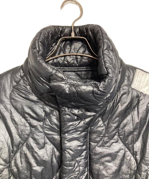 N.HOOLYWOOD（エヌ ハリウッド）N.HOOLYWOOD (エヌ ハリウッド) HIGH NECK QUILTING BLOUSON ブラック サイズ:38の古着・服飾アイテム