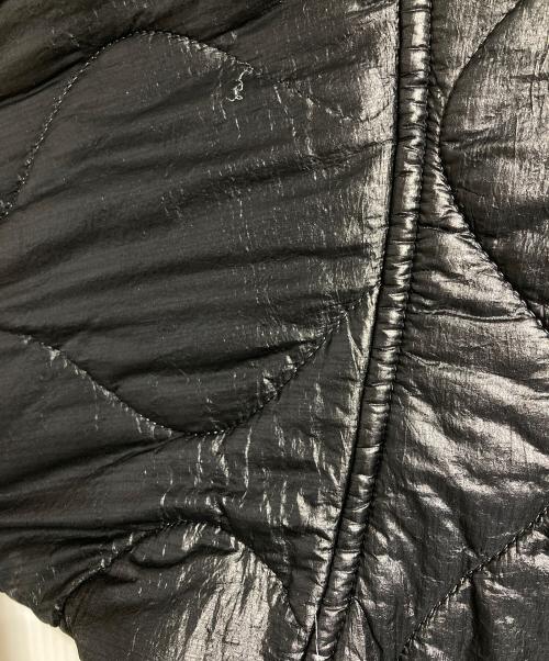 N.HOOLYWOOD（エヌ ハリウッド）N.HOOLYWOOD (エヌ ハリウッド) HIGH NECK QUILTING BLOUSON ブラック サイズ:38の古着・服飾アイテム