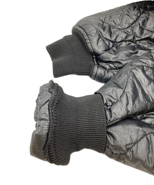 N.HOOLYWOOD（エヌ ハリウッド）N.HOOLYWOOD (エヌ ハリウッド) HIGH NECK QUILTING BLOUSON ブラック サイズ:38の古着・服飾アイテム